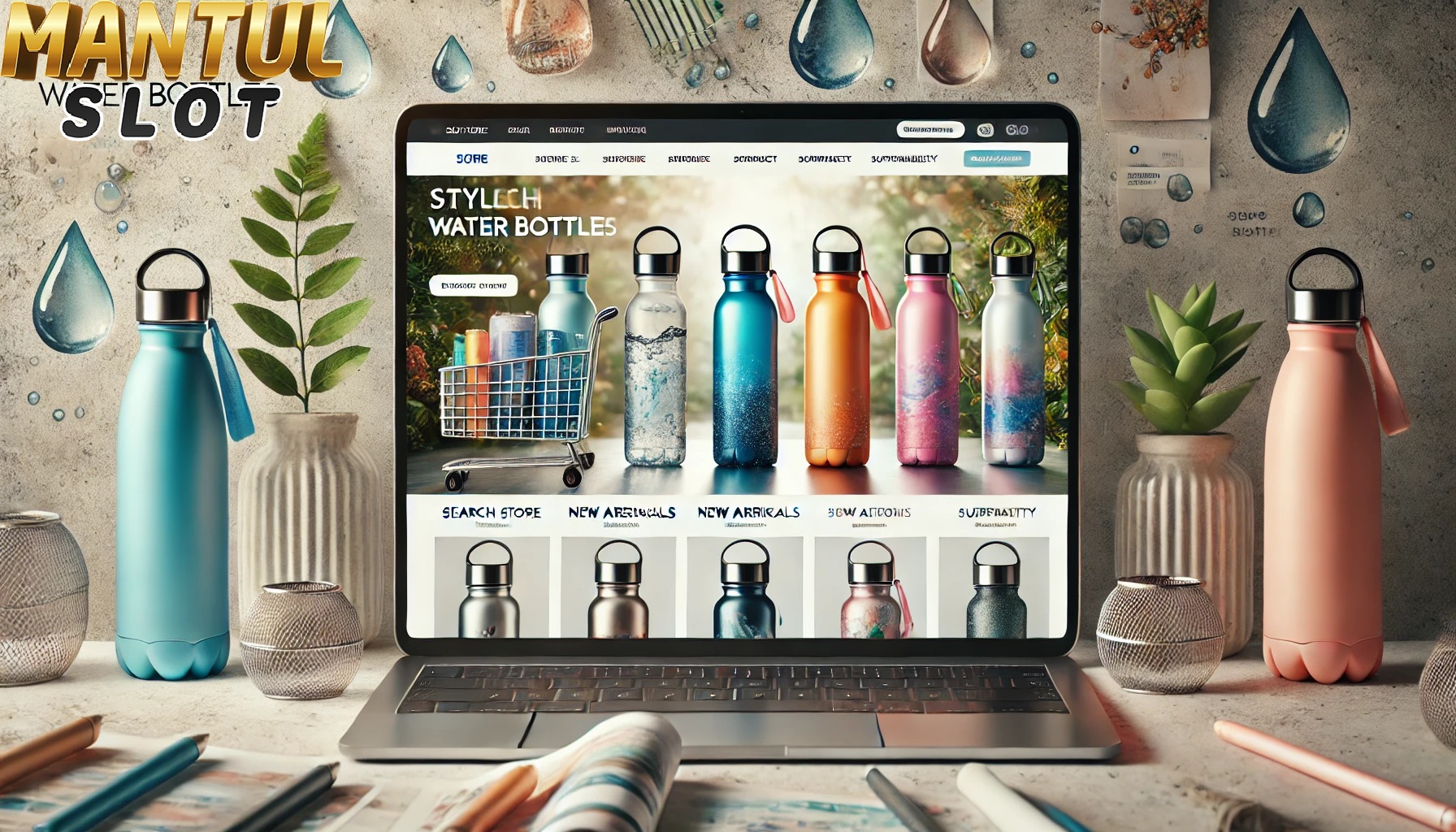MANTULSLOT Toko Botol Minum Ramah Lingkungan Online